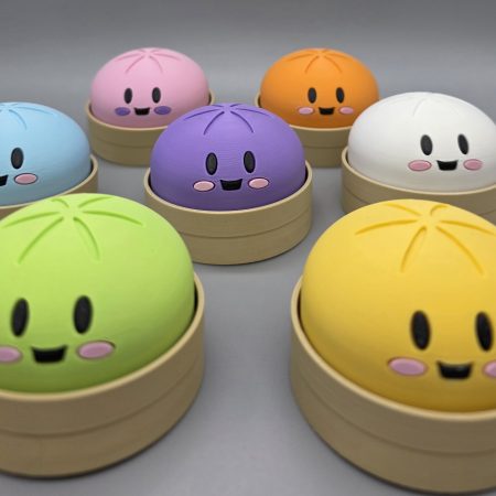 3D Printed Dumpling Clicker Toys - UKCA tested