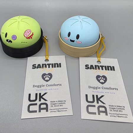 3D Printed Dumpling Clicker Toys - UKCA tested
