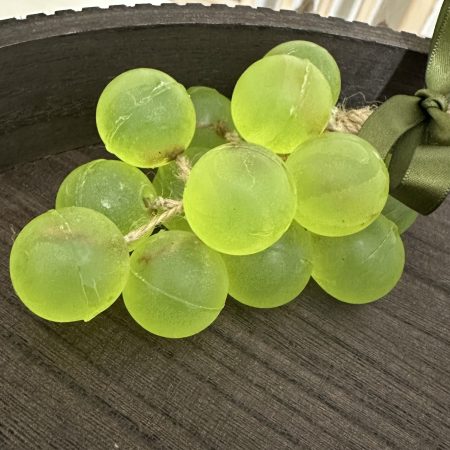 Handmade grapes chaped glycerine soap 150g approx
