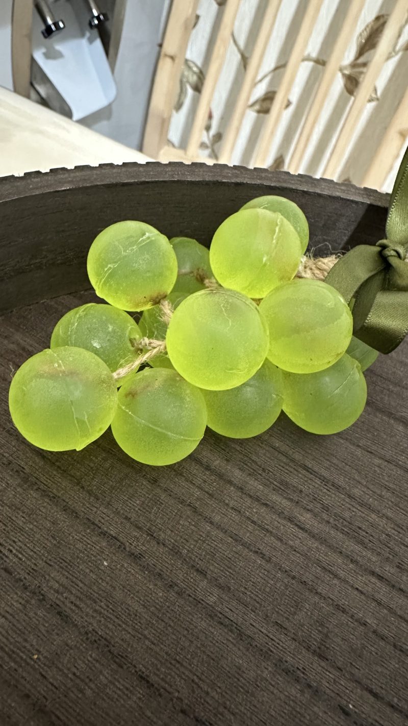 Handmade grapes chaped glycerine soap 150g approx