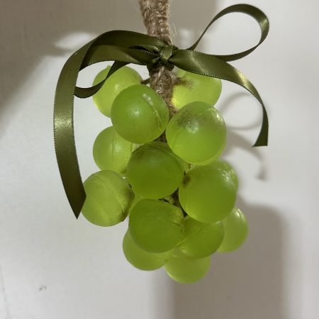 Handmade grapes chaped glycerine soap 150g approx