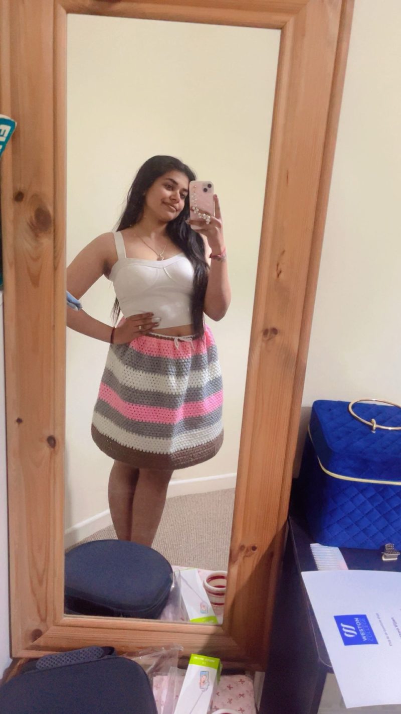 Handmade Crochet Dress/Skirt