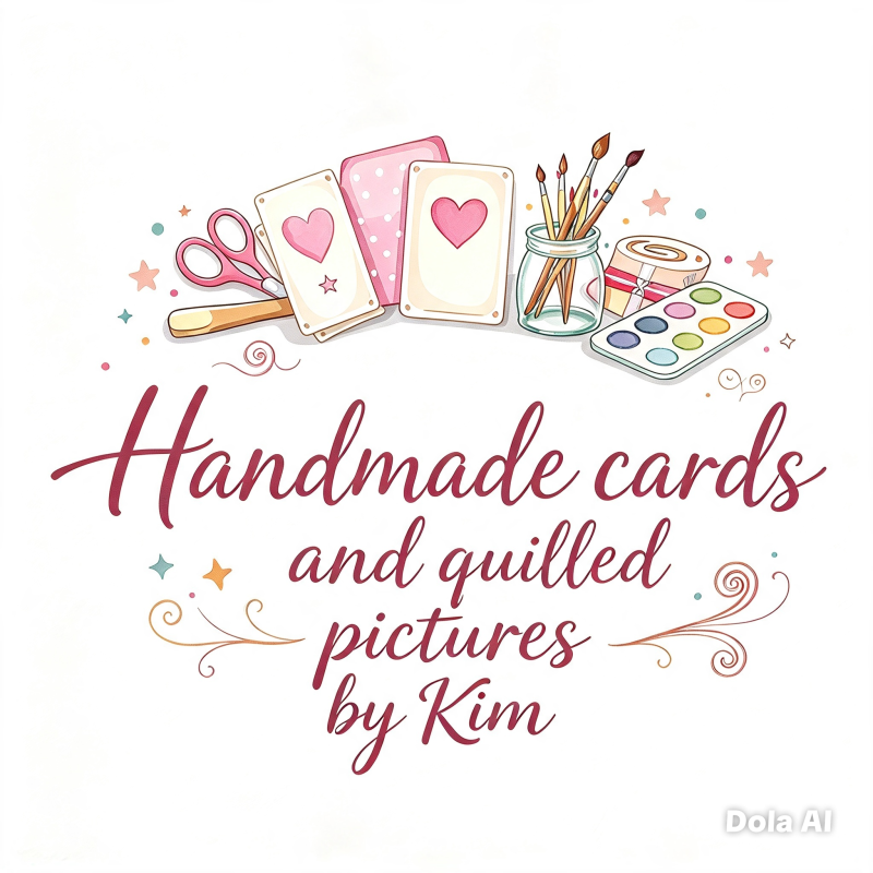 Handmade Cards and Quilled pictures By Kim