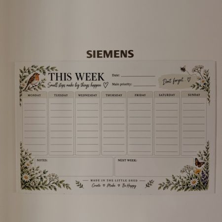 Magnetic Fridge Planner – Weekly, Meal Planner or Shopping List