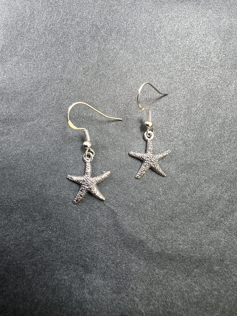 Starfish Earrings on S925 earhooks