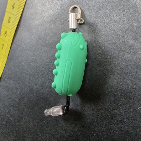 USB-C Dust Cover Charm, Pickle Design