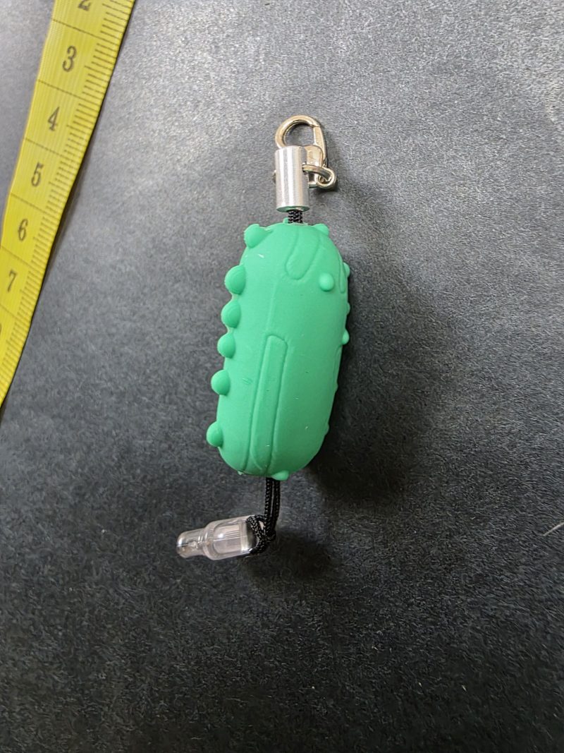 USB-C Dust Cover Charm, Pickle Design