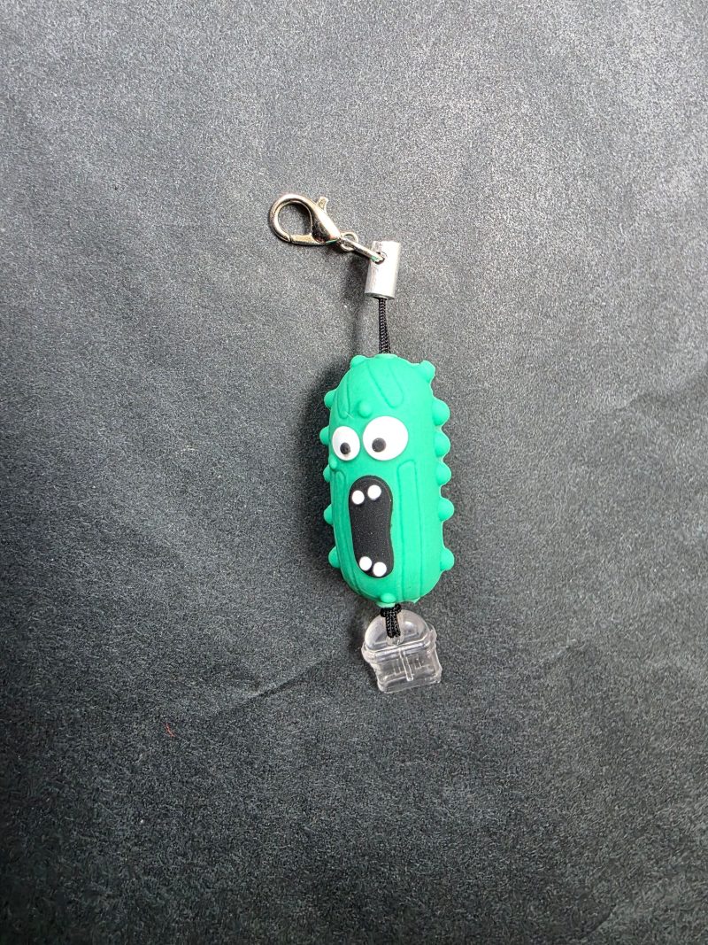 USB-C Dust Cover Charm, Pickle Design