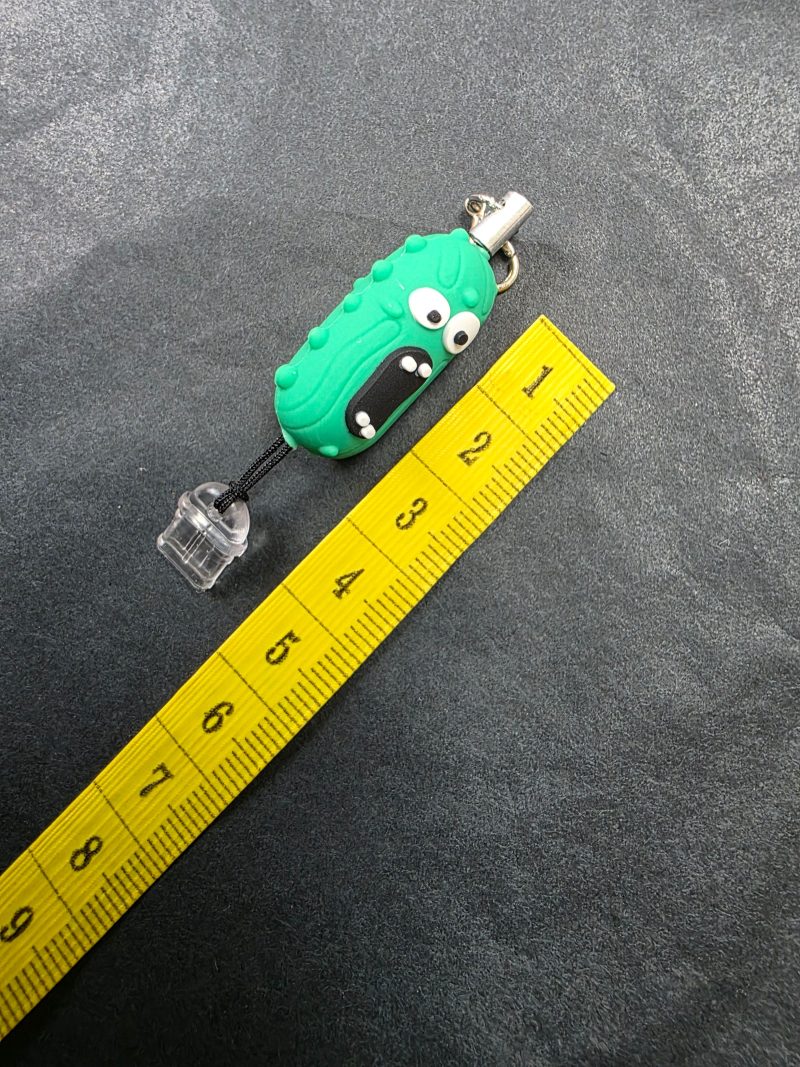 USB-C Dust Cover Charm, Pickle Design