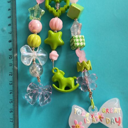 Charms for handbags, keys and phones.