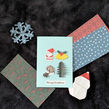 DIY Cards Set - Origami Christmas Card Craft Kit
