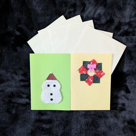 Handmade Origami Christmas Card – 1pc, 5pcs, 10pcs