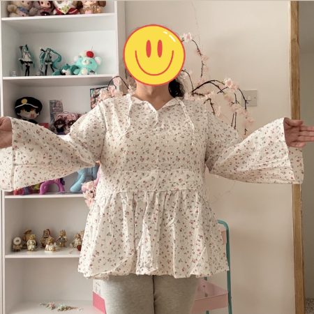 Beautiful jacquard blouse