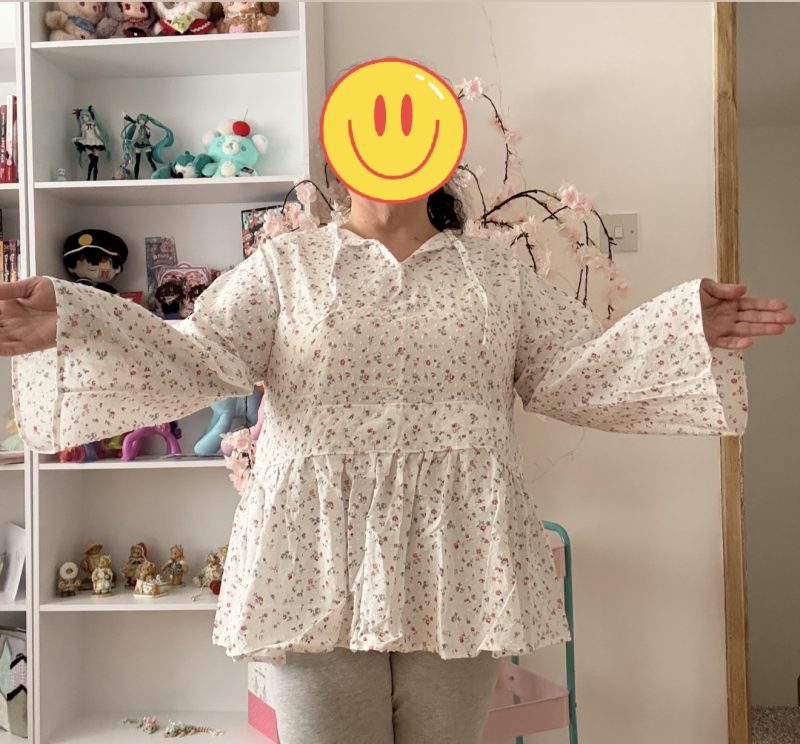 Beautiful jacquard blouse