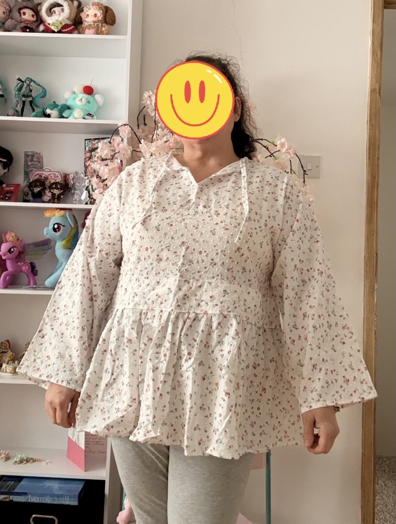 Beautiful jacquard blouse