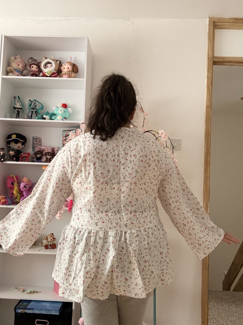 Beautiful jacquard blouse