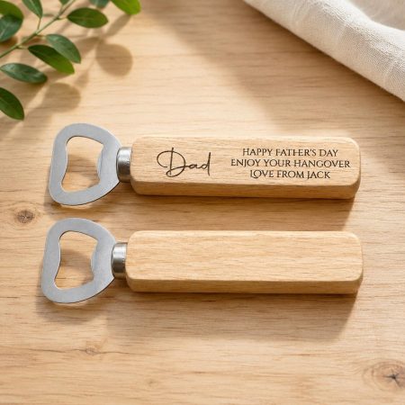 Bottle Opener Gift, Personalised Message, Dad Birthday, Father’s Day