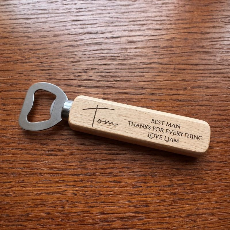 Bottle Opener Gift, Personalised Message, Dad Birthday, Father’s Day