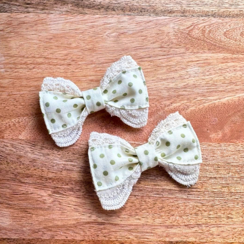 Handmade Hair Clips 65mm Bundle for Girls