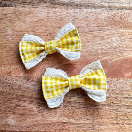 Handmade Hair Clips 65mm Bundle for Girls