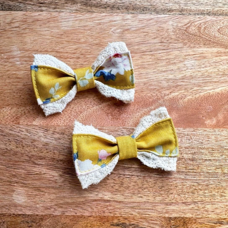 Handmade Hair Clips 65mm Bundle for Girls