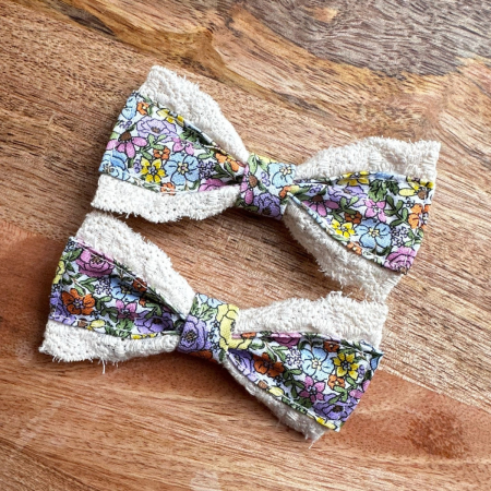 Handmade Hair Clips 75MM Bundle for Girls