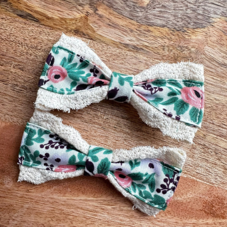 Handmade Hair Clips 75MM Bundle for Girls