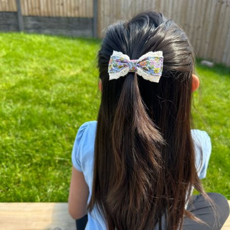 Handmade Hair Clips 75MM Bundle for Girls