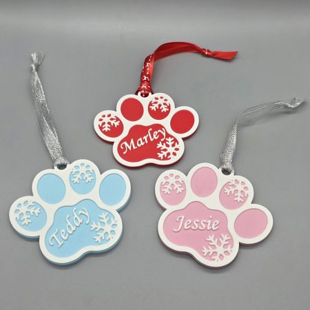 Personalised pet bauble