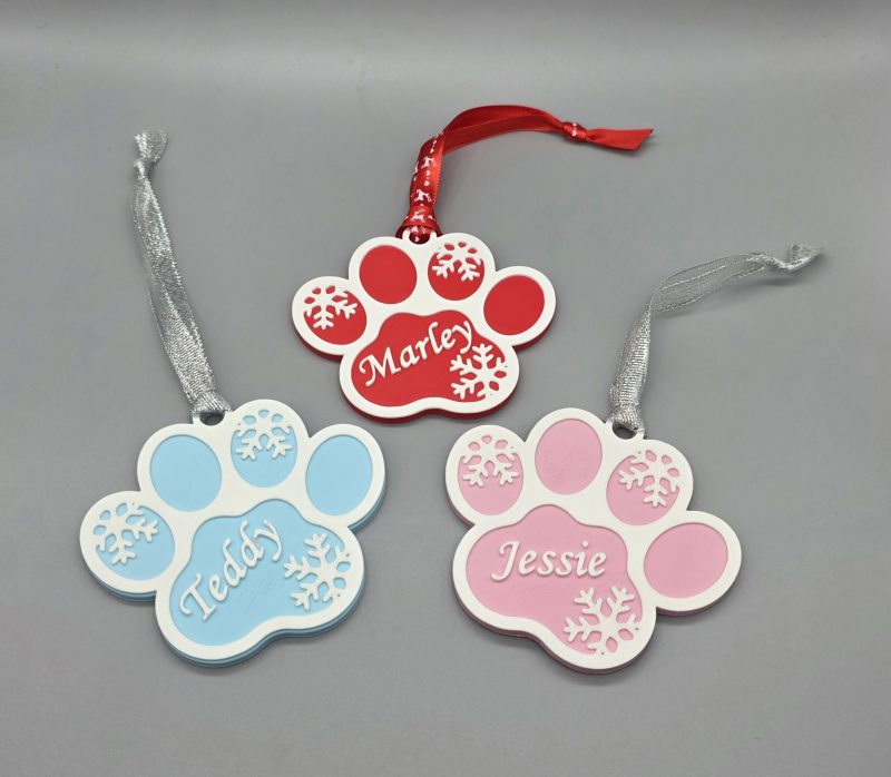Personalised pet bauble