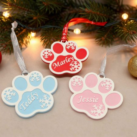 Personalised pet bauble