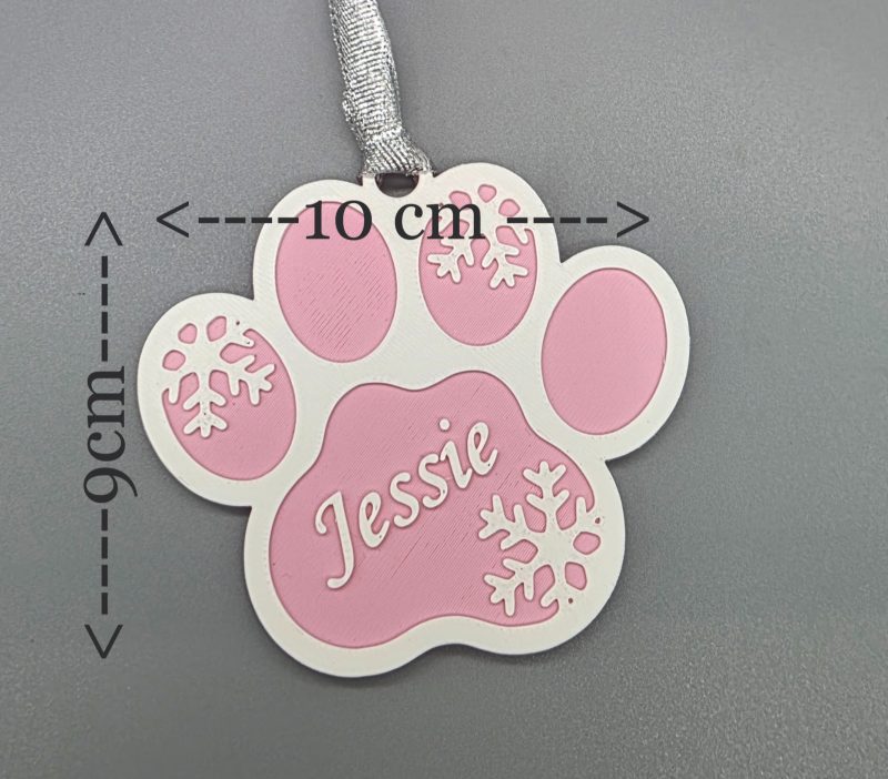 Personalised pet bauble