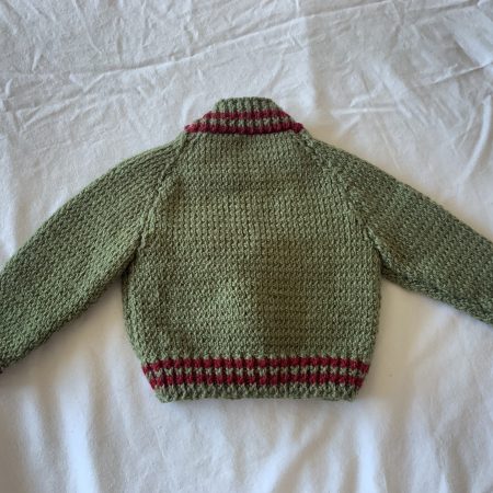 Prem Reborn doll red cardigan and hat