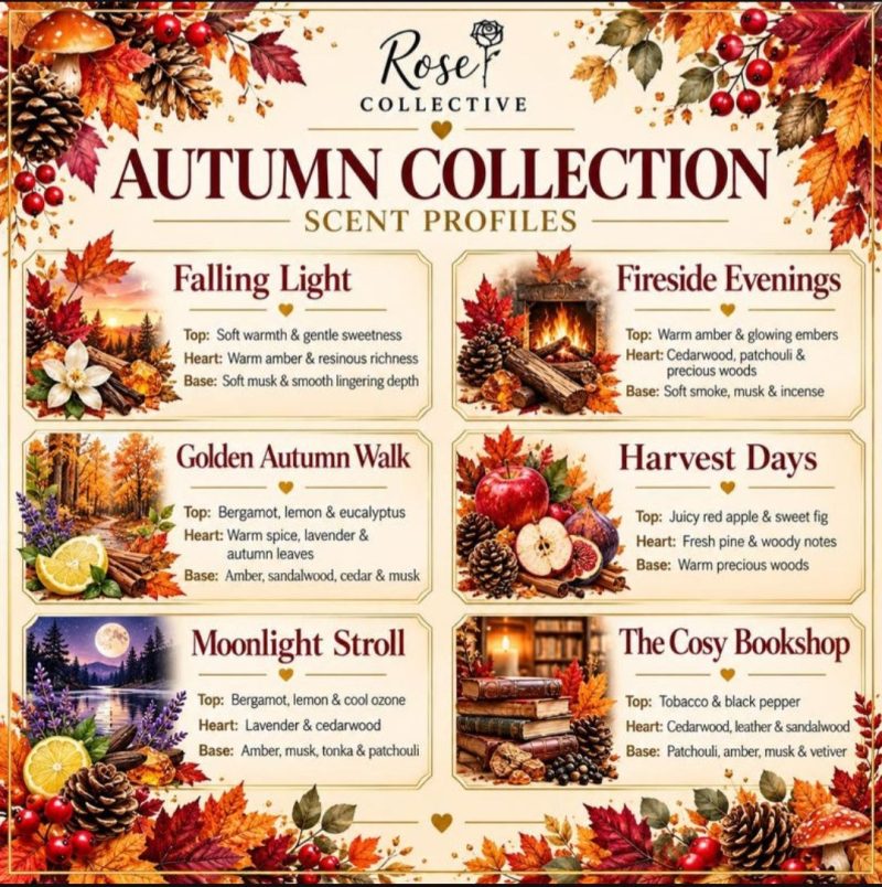Autumn Collection Room Spray, 100ml, Handmade Home Fragrance, Choose Your Scent