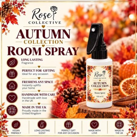 Autumn Collection Room Spray, 100ml, Handmade Home Fragrance, Choose Your Scent