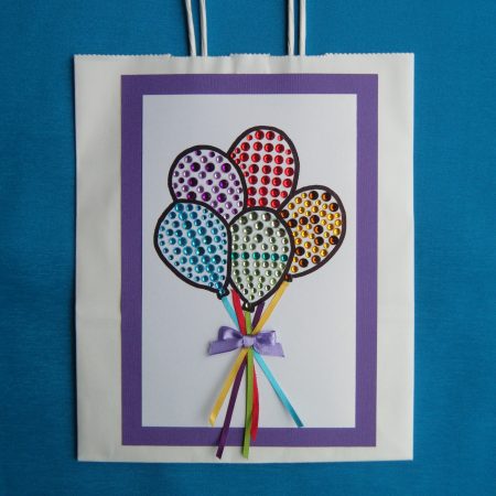 Hand decorated gift bags (medium)