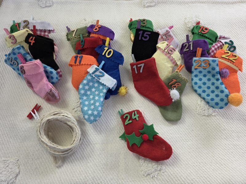 Advent stockings