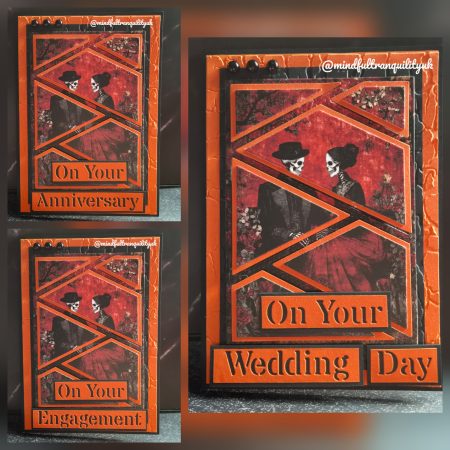 Till Death Us Do Part | Alternative Wedding Engagement Anniversary Card | Dark Demonica Collection