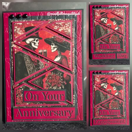 Till Death Us Do Part | Alternative Wedding Engagement Anniversary Card | Dark Demonica Collection