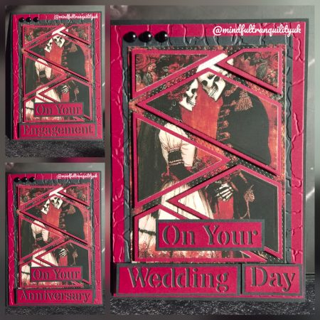Till Death Us Do Part | Alternative Wedding Engagement Anniversary Card | Dark Demonica Collection