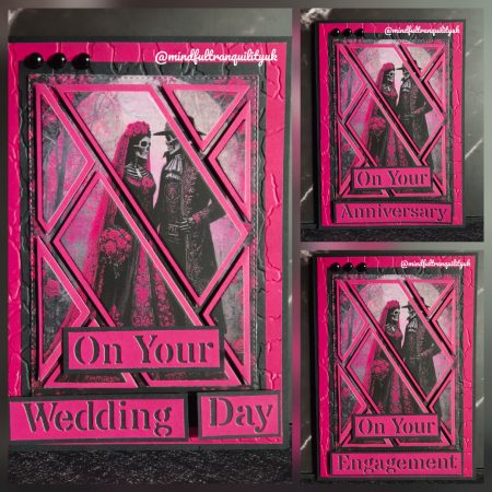 Till Death Us Do Part | Alternative Wedding Engagement Anniversary Card | Dark Demonica Collection