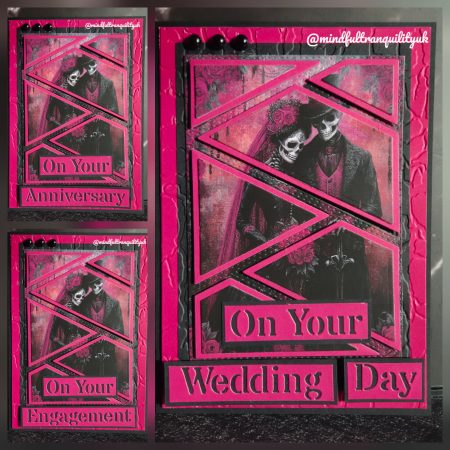 Till Death Us Do Part | Alternative Wedding Engagement Anniversary Card | Dark Demonica Collection