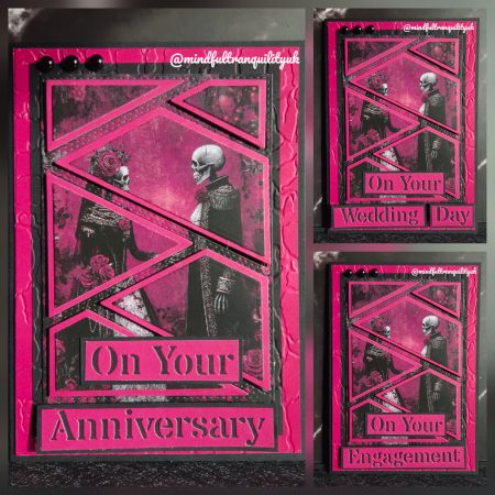 Till Death Us Do Part | Alternative Wedding Engagement Anniversary Card | Dark Demonica Collection