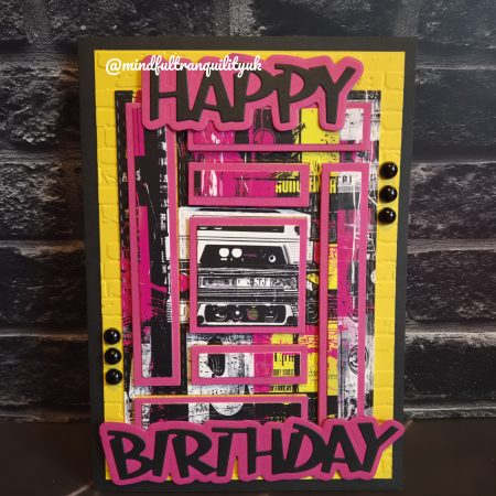 Concrete Beats Birthday Card | Urban Street Art Collection