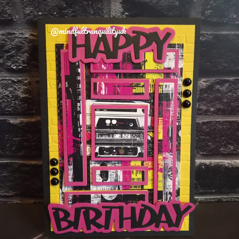 Concrete Beats Birthday Card | Urban Street Art Collection