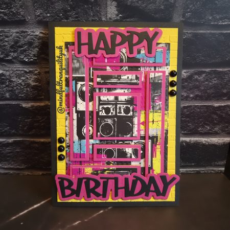 Concrete Beats Birthday Card | Urban Street Art Collection