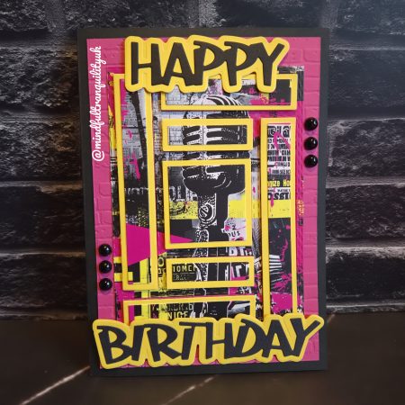Concrete Beats Birthday Card | Urban Street Art Collection