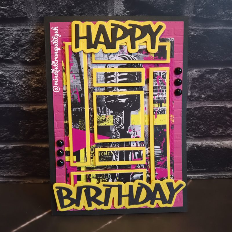 Concrete Beats Birthday Card | Urban Street Art Collection