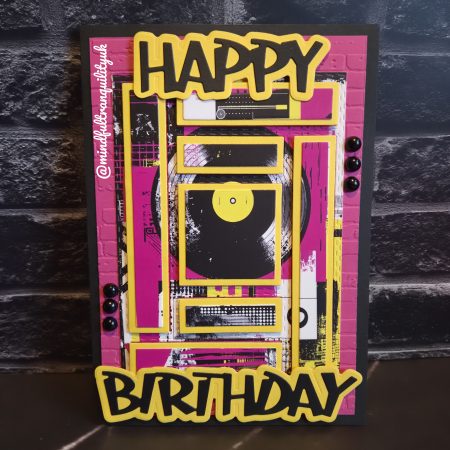 Concrete Beats Birthday Card | Urban Street Art Collection