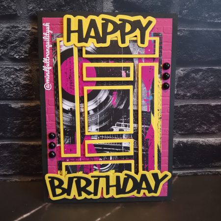 Concrete Beats Birthday Card | Urban Street Art Collection